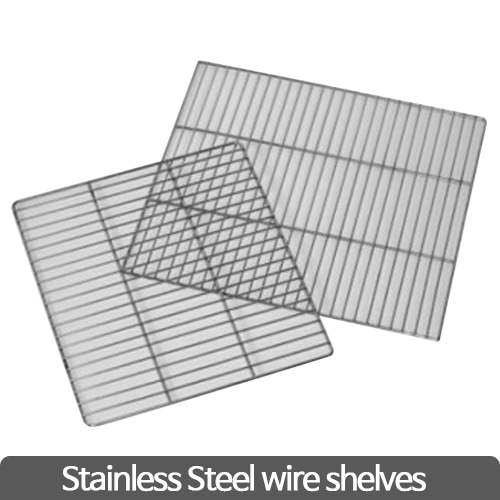Stainless steel wire shelves (Drying Oven) 와이어 선반 (가이드 포함)
