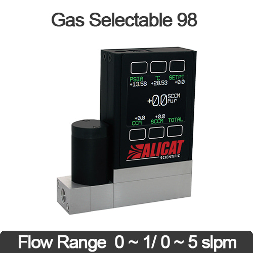 Mass Flow Controller (Multi gas selectable) 가스질량유량계