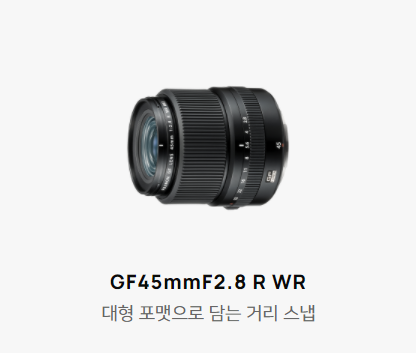 GF45mmF2.8 R WR