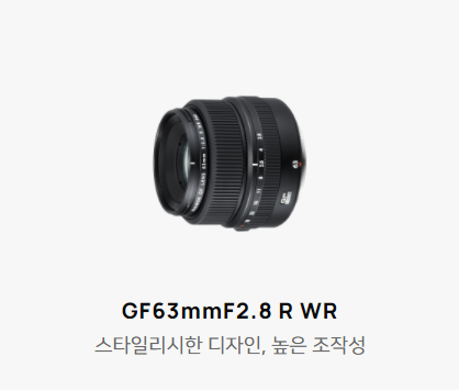 GF63mmF2.8 R WR