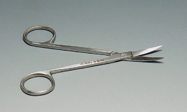 미세가위 Iris Scissors 11cm Curved