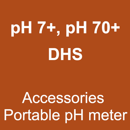 pH7+, pH70+ DHS (Accessories Portable pH meter)